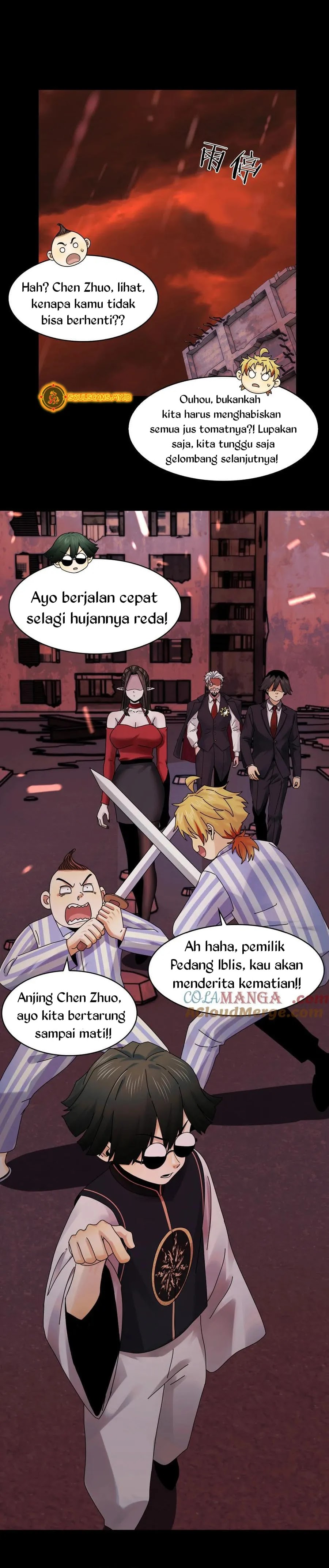 In the Face of Mental Illness Ghosts Are Nothing Chapter 84 Gambar 9