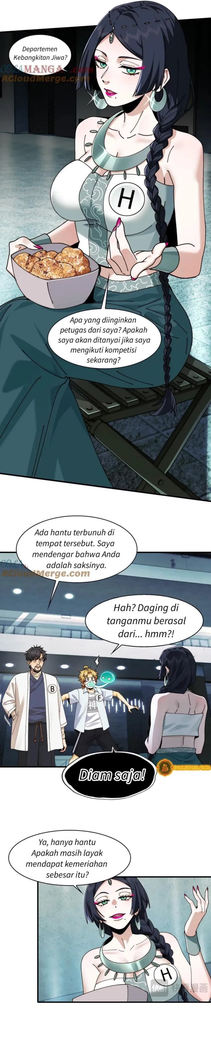 In the Face of Mental Illness Ghosts Are Nothing Chapter 95 Gambar 2
