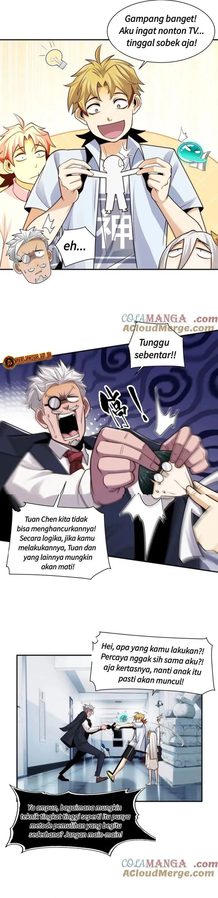 In the Face of Mental Illness Ghosts Are Nothing Chapter 133 Gambar 7