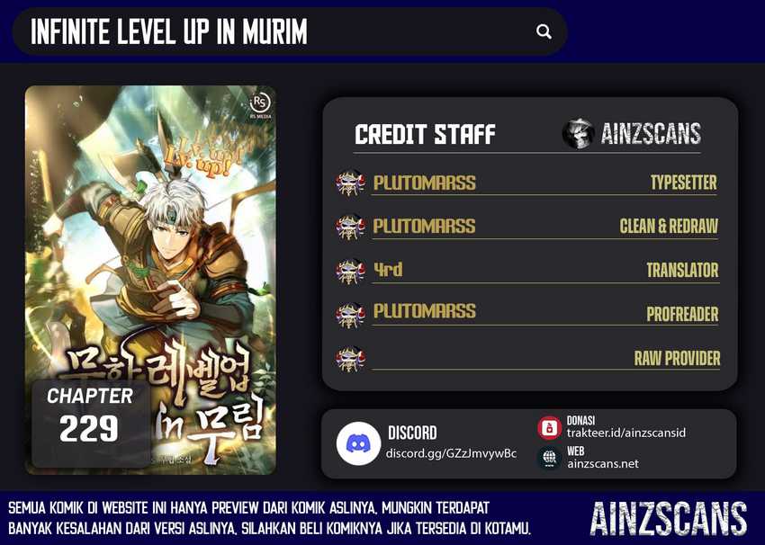 Infinite Level Up in Murim Chapter 229 Gambar 1