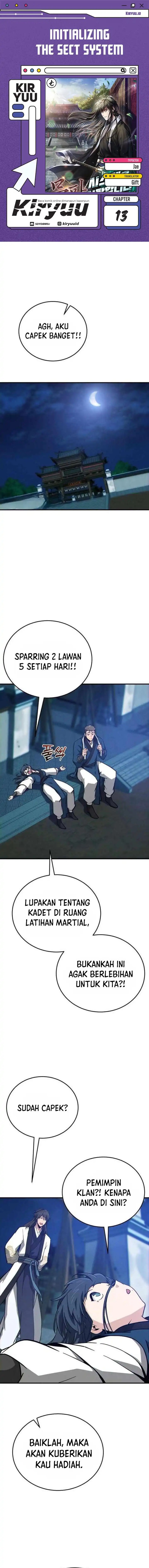 Initializing the Sect System Chapter 13 Gambar 1