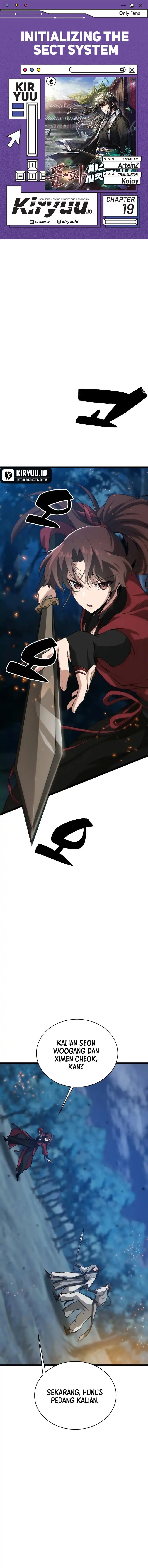 Initializing the Sect System Chapter 19 Gambar 1