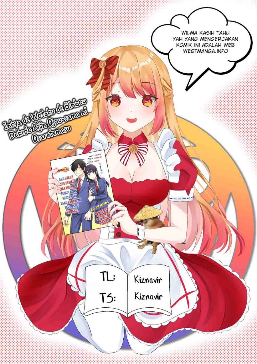 Inkya de Wotaku de Binbou Dakedo Bijin Ojou-sama ni Osaretemasu Chapter 05.2 Gambar 2