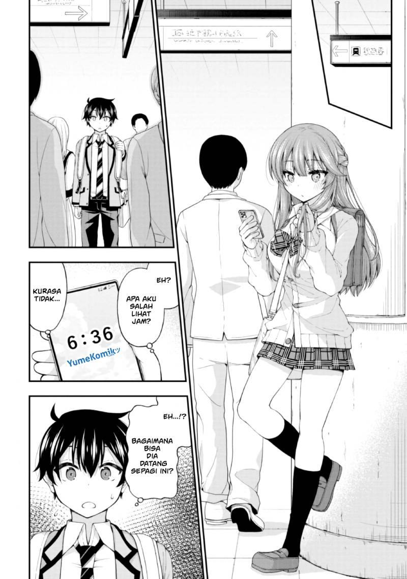 Inkya no Boku ni Batsu Game ni Kokuhaku Shitekita Hazu no Gyaru ga, Doumitemo Boku ni Betahore Desu Chapter 03 Gambar 3
