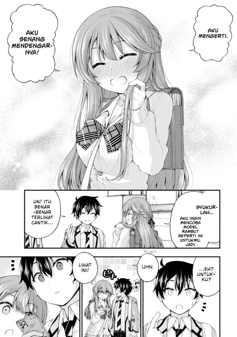 Inkya no Boku ni Batsu Game ni Kokuhaku Shitekita Hazu no Gyaru ga, Doumitemo Boku ni Betahore Desu Chapter 03 Gambar 8