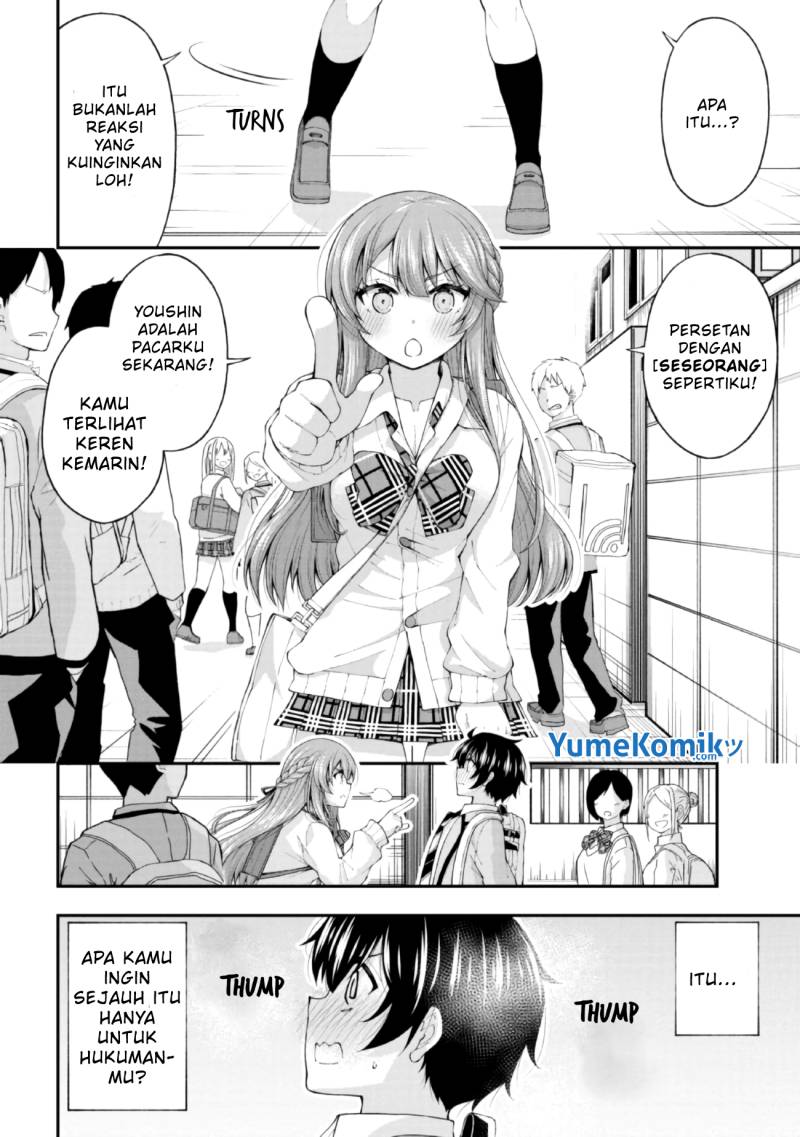 Inkya no Boku ni Batsu Game ni Kokuhaku Shitekita Hazu no Gyaru ga, Doumitemo Boku ni Betahore Desu Chapter 03 Gambar 13