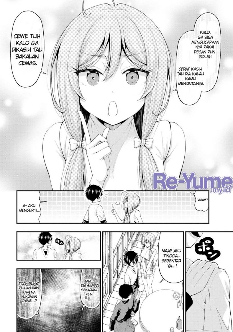 Inkya no Boku ni Batsu Game ni Kokuhaku Shitekita Hazu no Gyaru ga, Doumitemo Boku ni Betahore Desu Chapter 17 Gambar 22
