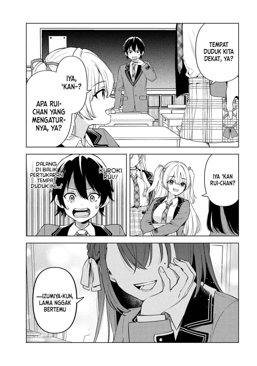 Inkya no ore ga sekigae de S-kyu bishoujo ni kakomaretara himitsu no kankei ga hajimatta Chapter 01 Gambar 14