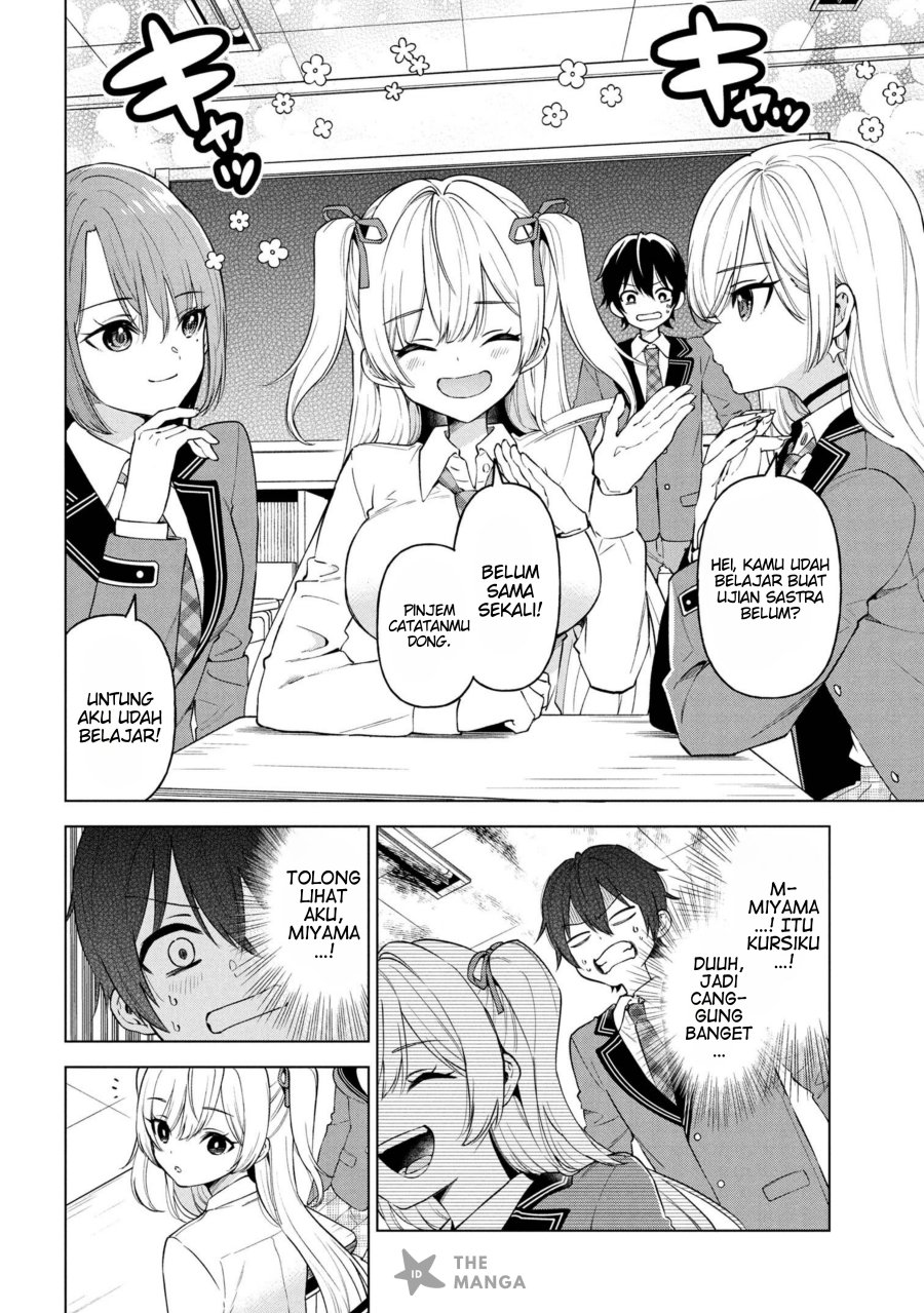 Inkya no ore ga sekigae de S-kyu bishoujo ni kakomaretara himitsu no kankei ga hajimatta Chapter 04 Gambar 23