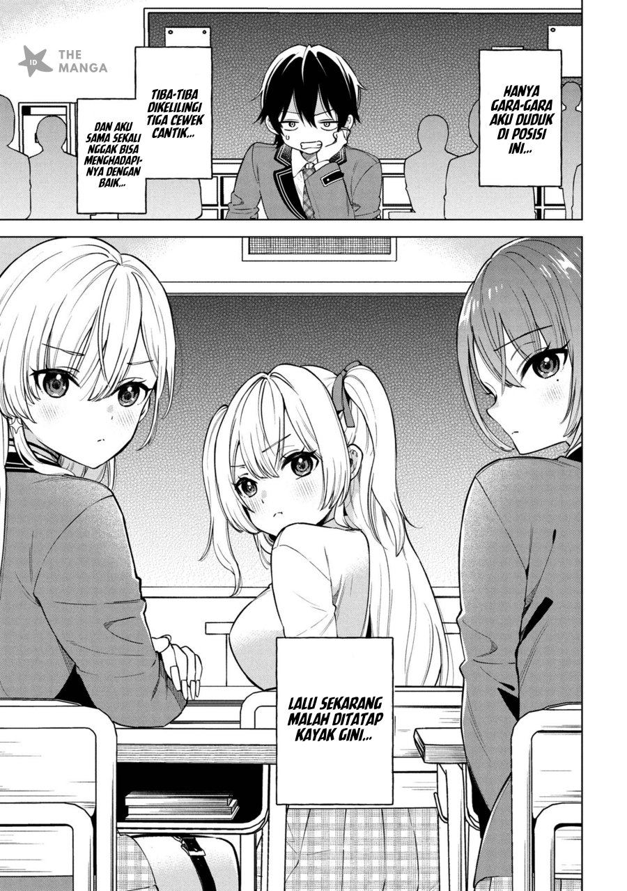 Inkya no ore ga sekigae de S-kyu bishoujo ni kakomaretara himitsu no kankei ga hajimatta Chapter 04 Gambar 32