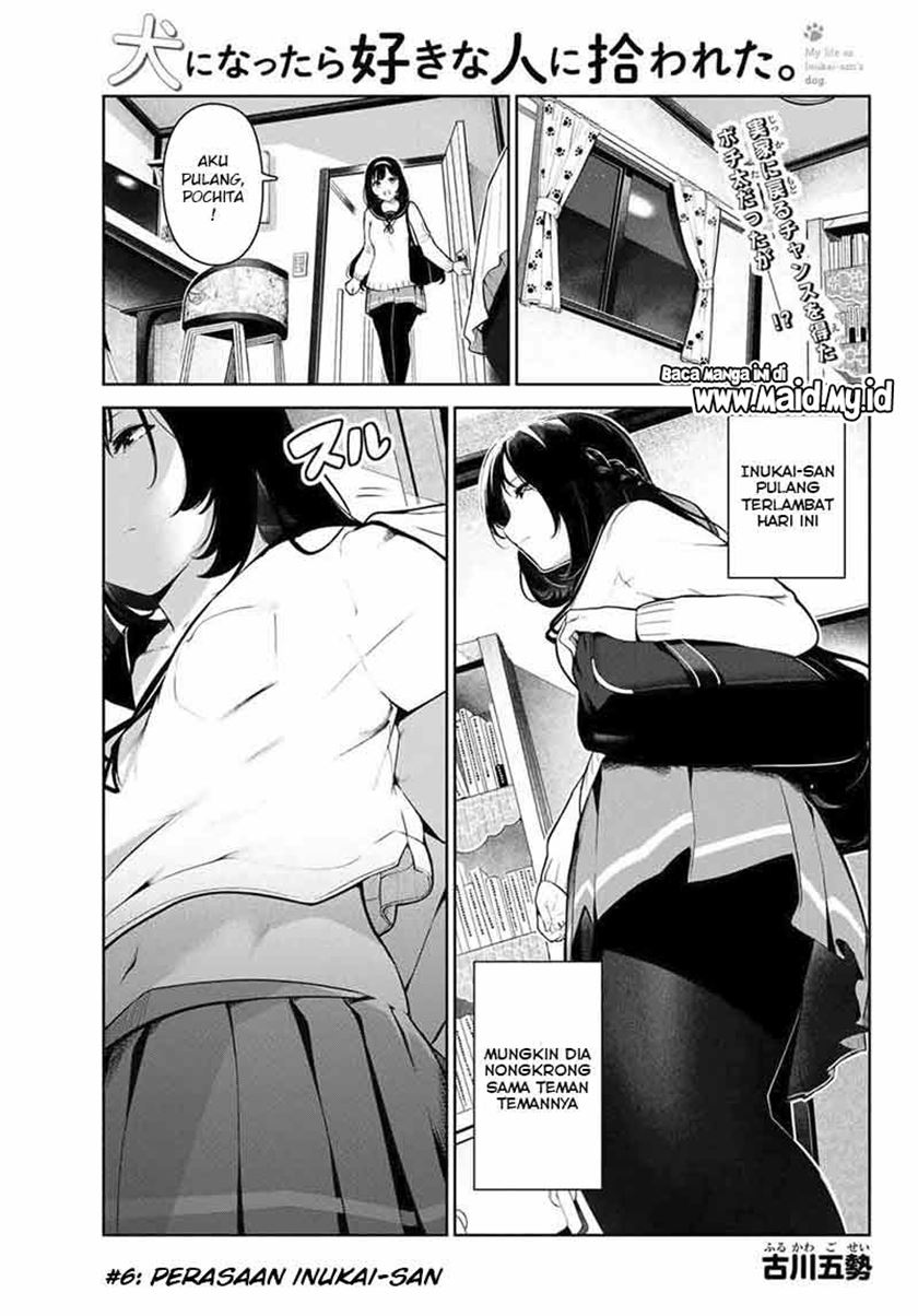 Inu ni Nattara Suki na Hito ni Hirowareta Chapter 06 Gambar 2