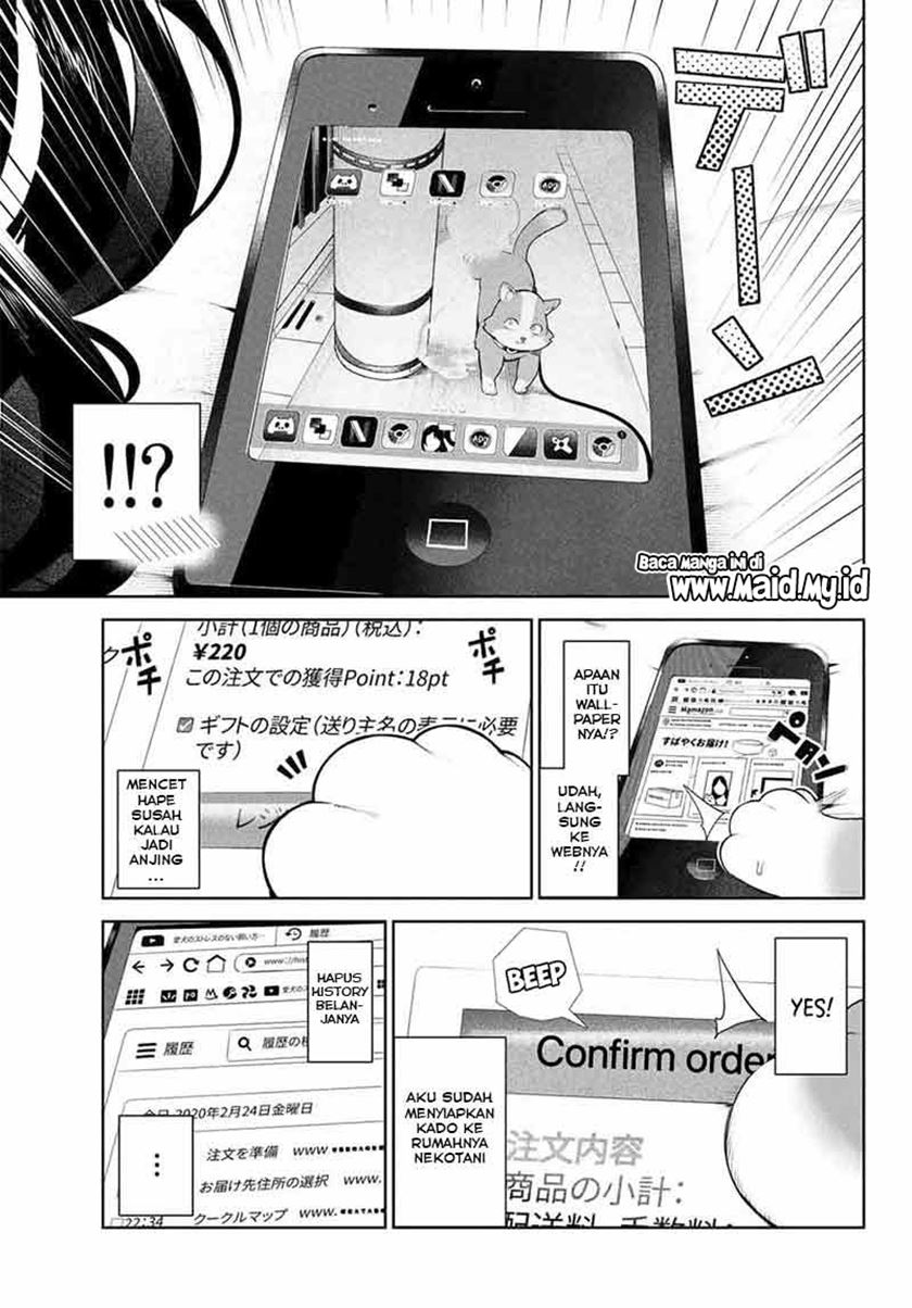 Inu ni Nattara Suki na Hito ni Hirowareta Chapter 06 Gambar 12