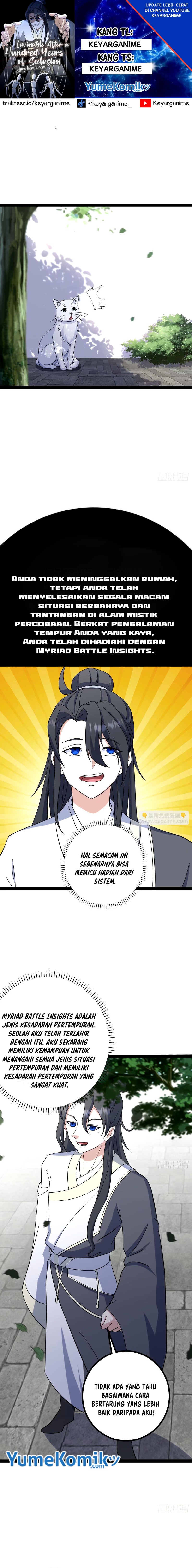 Invincible After a Hundred Years of Seclusion Chapter 108 Gambar 1
