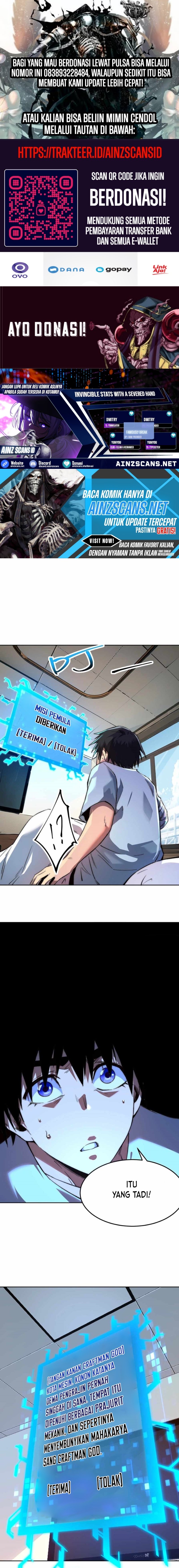 Invincible Starts with a Severed Hand Chapter 03 Gambar 1