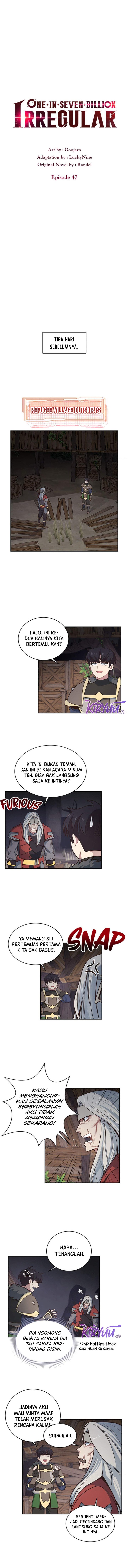 Irregular Of 1 In 7 Billion (One of a Kind Irregular) Chapter 47 Gambar 3