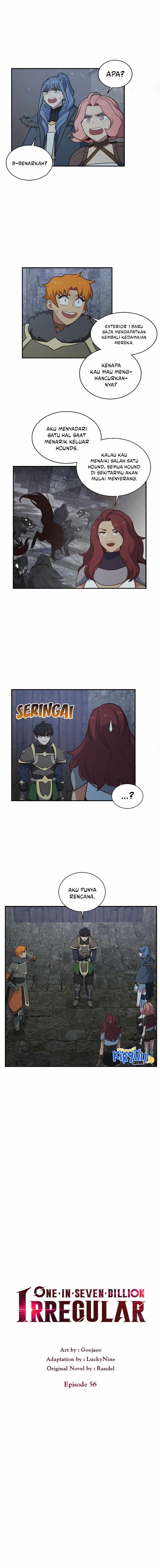 Irregular Of 1 In 7 Billion (One of a Kind Irregular) Chapter 56 Gambar 3