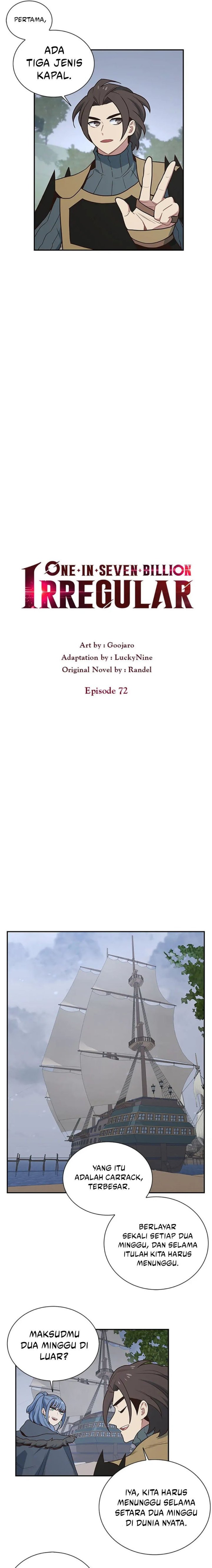 Irregular Of 1 In 7 Billion (One of a Kind Irregular) Chapter 72 Gambar 4