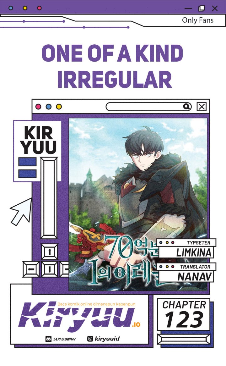 Irregular Of 1 In 7 Billion (One of a Kind Irregular) Chapter 123 Gambar 1