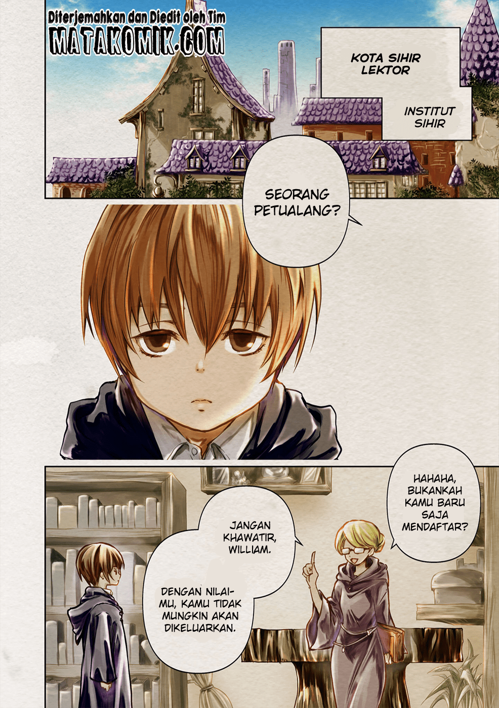 Is It Odd That I Became An Adventurer Even If I Graduated From The Witchcraft Institute? Chapter 01 Gambar 5