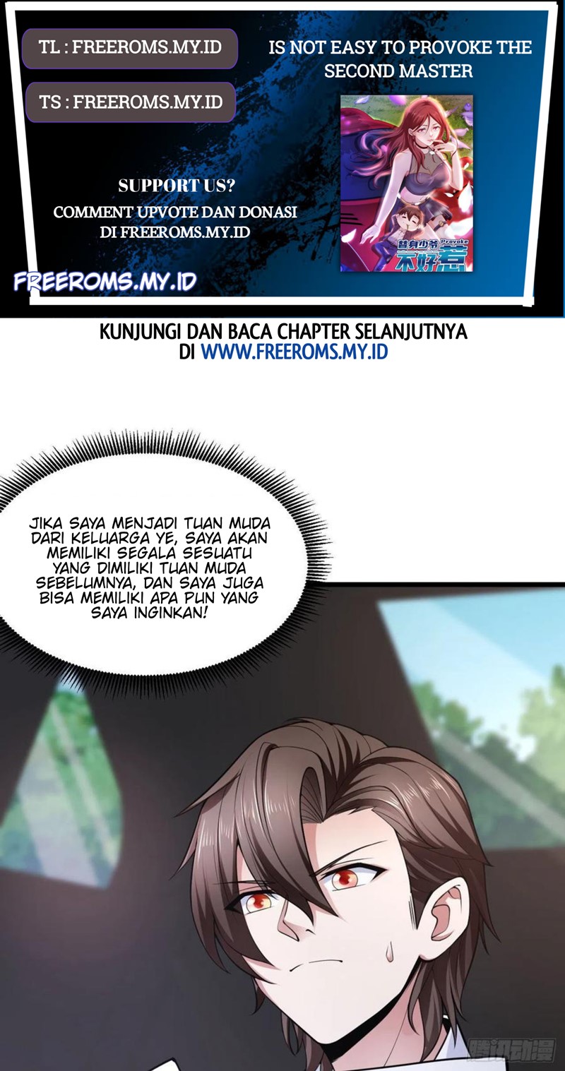 Is Not Easy To Provoke The Second Master Chapter 03 Gambar 1