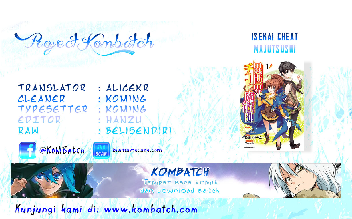 Isekai Cheat Majutsushi Chapter 02 Gambar 2