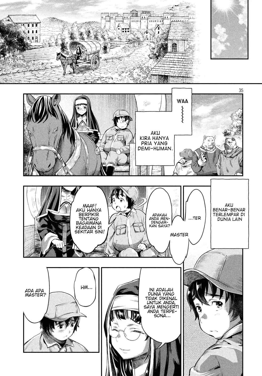 Isekai Hitokko Doubutsuen Chapter 01 Gambar 34