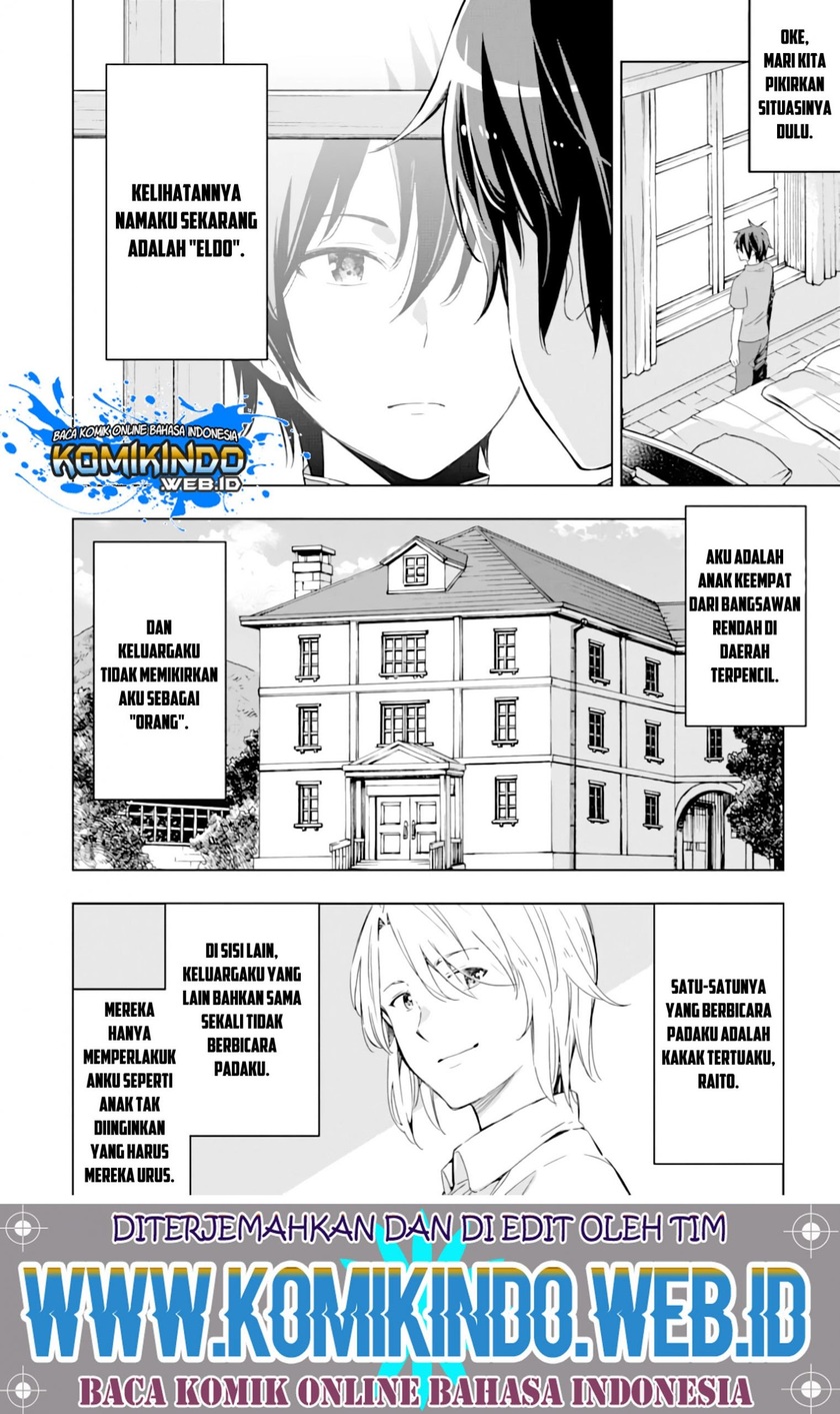 Isekai Kenja no Tensei Musou ~Geemu no Chishiki de Isekai Saikyou~ Chapter 01.2 Gambar 2