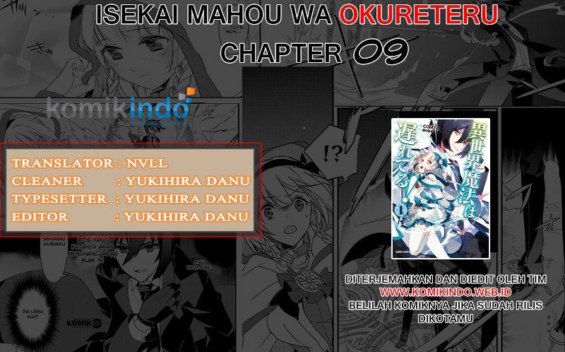 Isekai Mahou wa Okureteru! Chapter 09 Gambar 1
