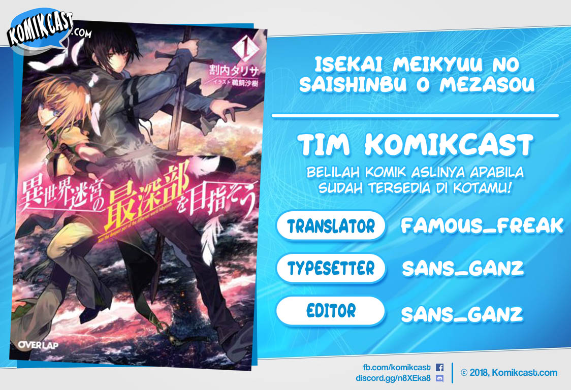 Isekai Meikyuu no Saishinbu o Mezasou Chapter 03 Gambar 1
