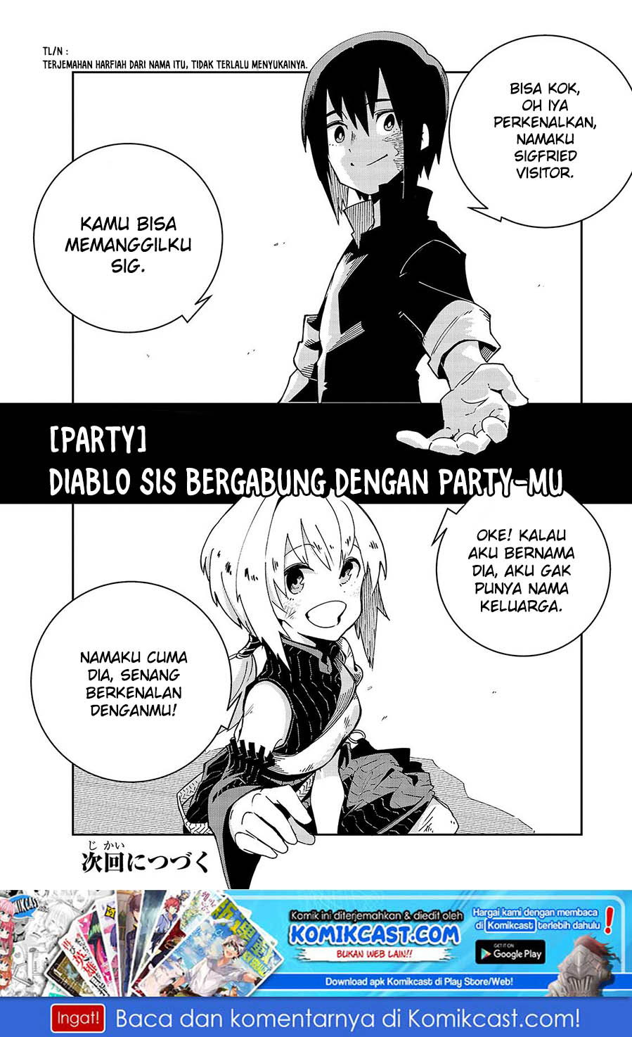 Isekai Meikyuu no Saishinbu o Mezasou Chapter 03 Gambar 33