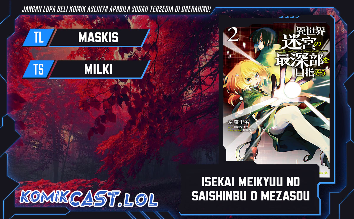 Isekai Meikyuu no Saishinbu o Mezasou Chapter 32 Gambar 1