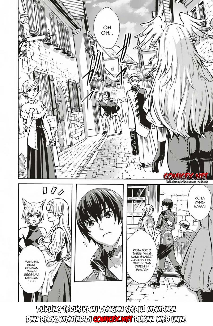 Isekai Saikyou no Daimaou, Tensei Shi Boukensha ni Naru Chapter 02.1 Gambar 8