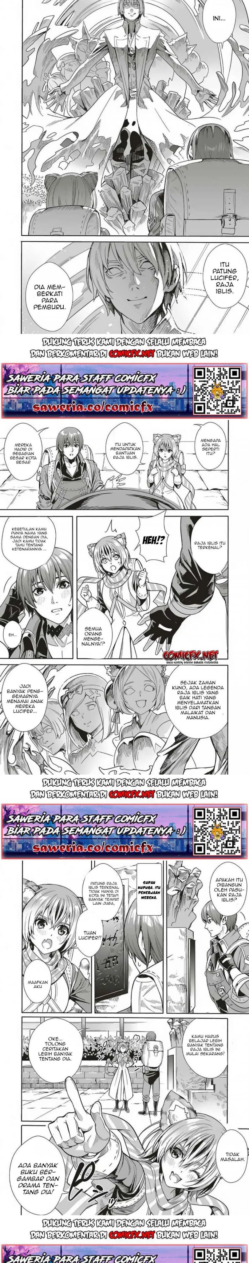 Isekai Saikyou no Daimaou, Tensei Shi Boukensha ni Naru Chapter 03.2 Gambar 2