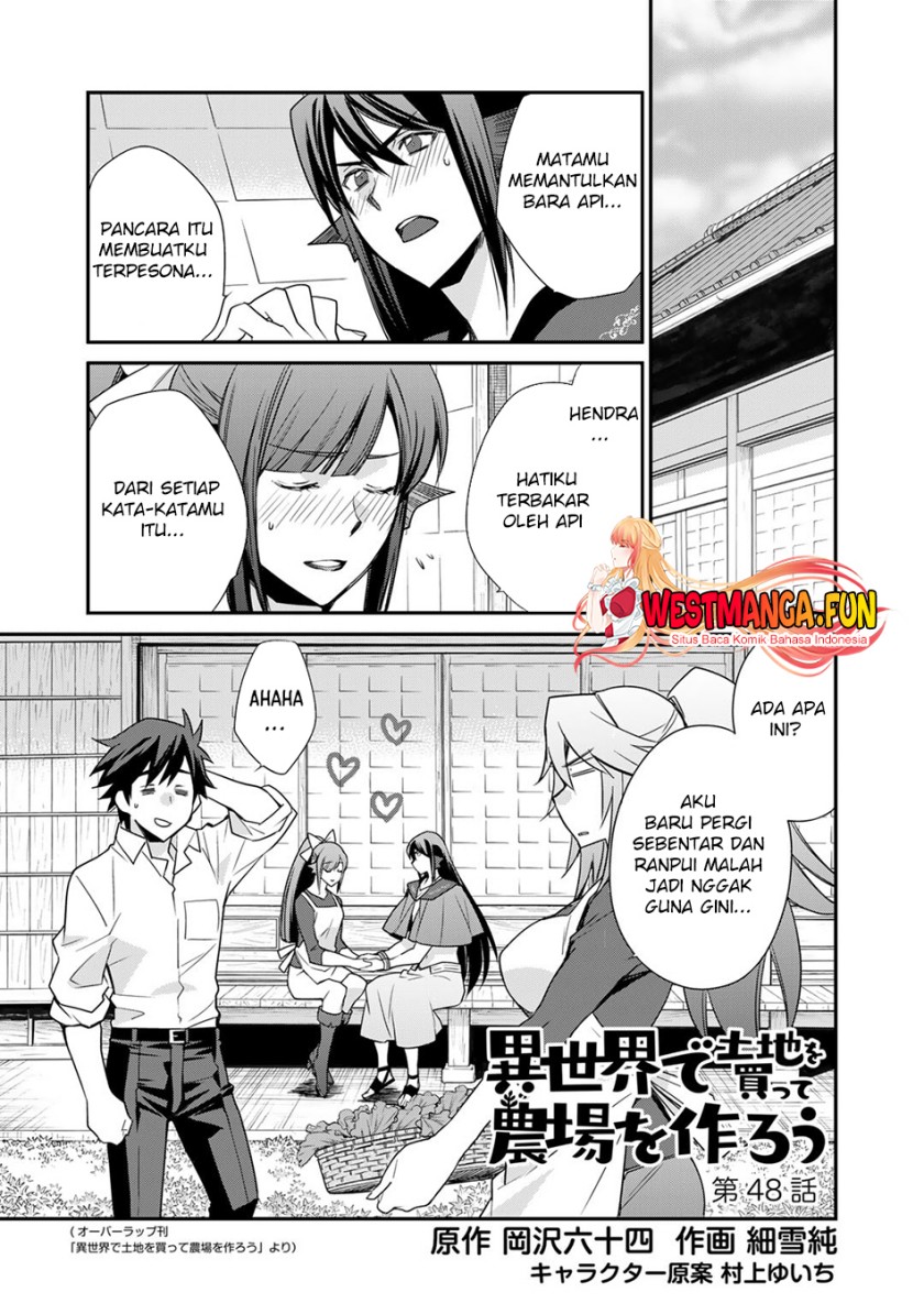 Isekai de Tochi o Katte Noujou o Tsukurou Chapter 48 Gambar 6