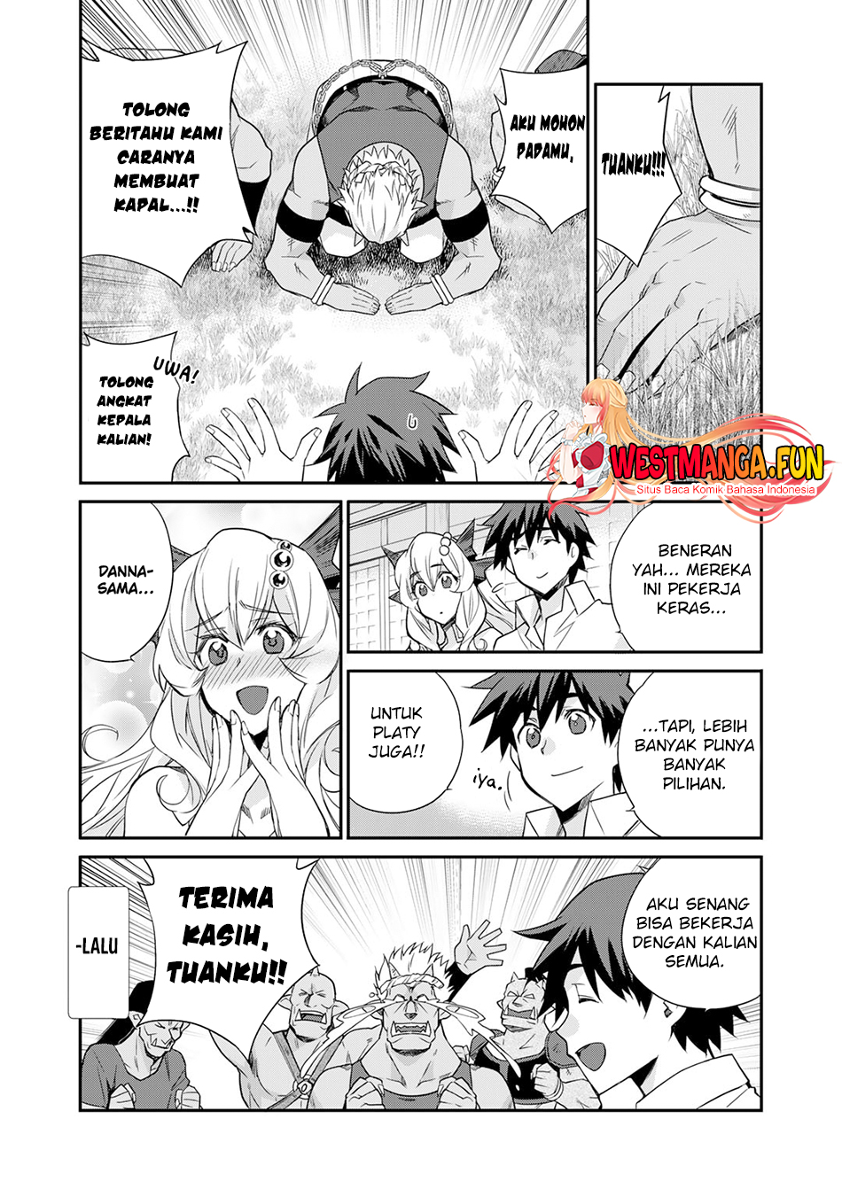 Isekai de Tochi o Katte Noujou o Tsukurou Chapter 49 Gambar 7