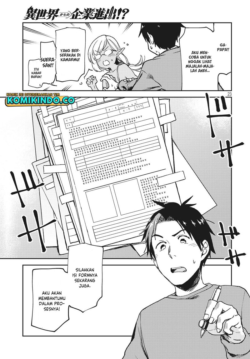 Isekai Kara no Kigyou Shinshutsu?! Chapter 03.2 Gambar 9