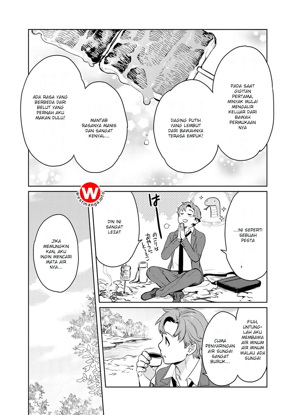 Isekai ni Kita Mitai dakedo Ikan Sureba Yoi no Darou Chapter 01 Gambar 20