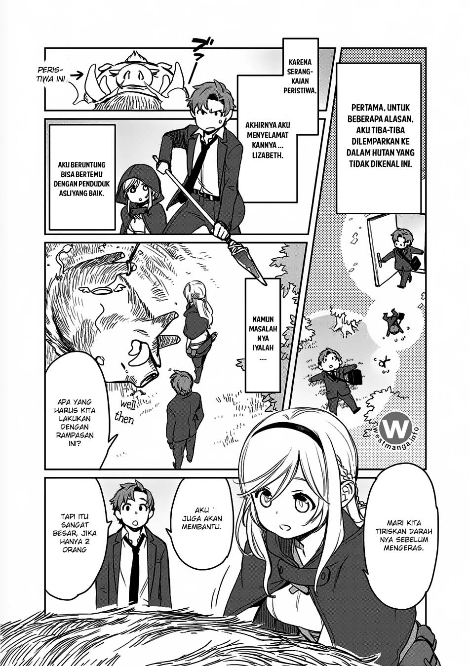 Isekai ni Kita Mitai dakedo Ikan Sureba Yoi no Darou Chapter 02 Gambar 6