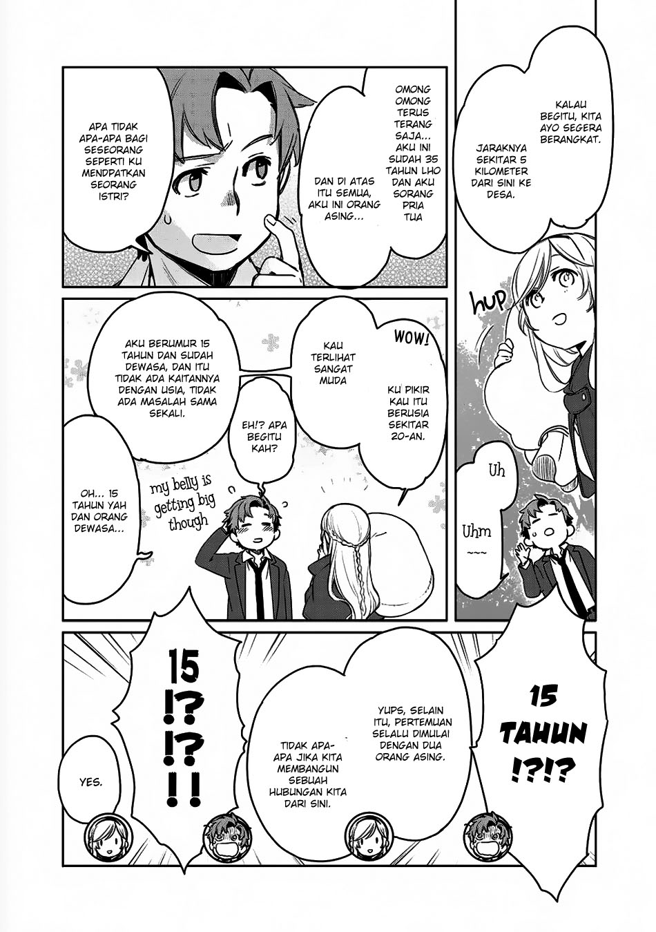 Isekai ni Kita Mitai dakedo Ikan Sureba Yoi no Darou Chapter 02 Gambar 10