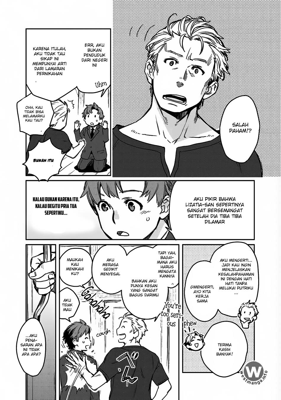 Isekai ni Kita Mitai dakedo Ikan Sureba Yoi no Darou Chapter 02 Gambar 19