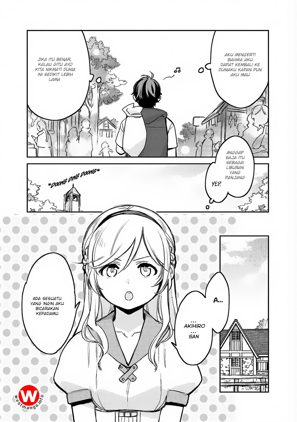 Isekai ni Kita Mitai dakedo Ikan Sureba Yoi no Darou Chapter 05 Gambar 9