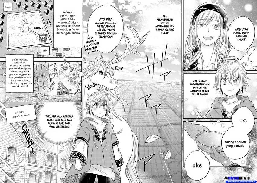 Isekai no Binbou Nouka ni Tensei Shitanode, Renga o Tsukutte Shiro o Tateru Koto ni Shimashita Chapter 10.2 Gambar 6