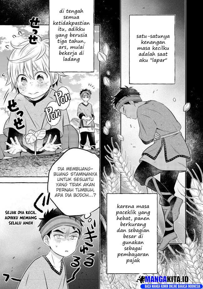 Isekai no Binbou Nouka ni Tensei Shitanode, Renga o Tsukutte Shiro o Tateru Koto ni Shimashita Chapter 12.1 Gambar 2