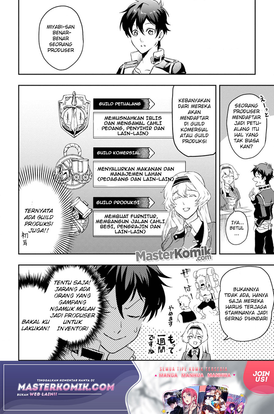 Isekai Craft Gurashi Jiyu Kimamana Seisan Shoku no Honobono Slow Life Chapter 02.3 Gambar 8