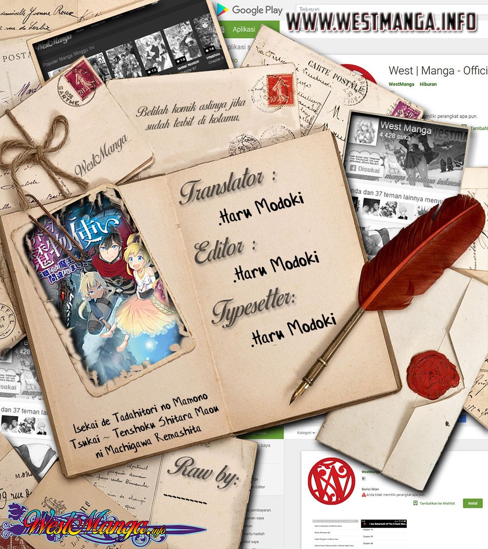 Isekai de Tadahitori no Mamono Tsukai ~ Tenshoku Shitara Maou Ni Machigawa Remashita Chapter 01 Gambar 2