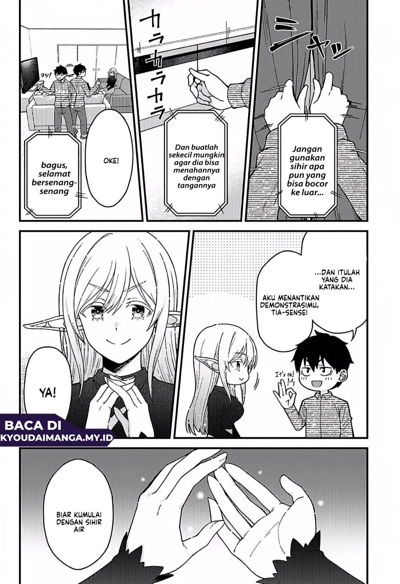Isekai Kara Kita Elf to Tomo ni Sugosu Nichijou Chapter 03 Gambar 7