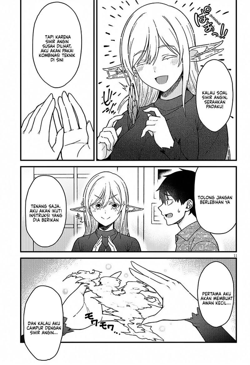 Isekai Kara Kita Elf to Tomo ni Sugosu Nichijou Chapter 03 Gambar 12