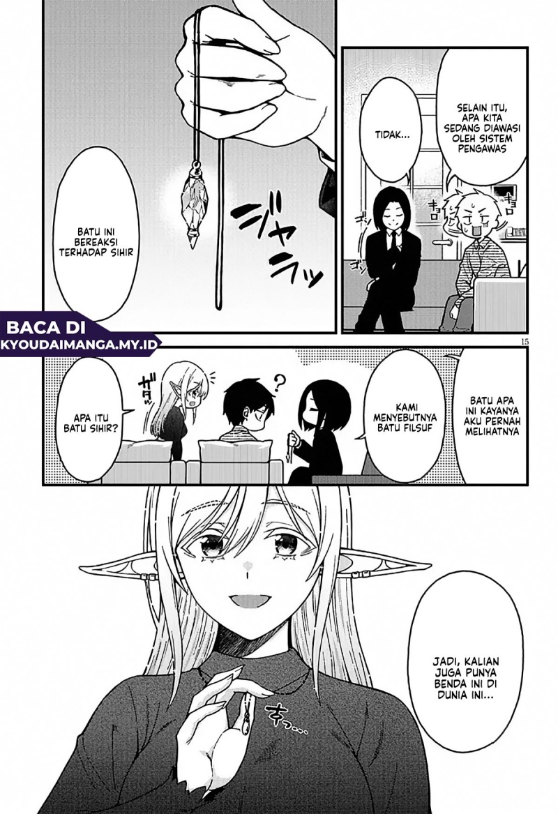 Isekai Kara Kita Elf to Tomo ni Sugosu Nichijou Chapter 03 Gambar 16