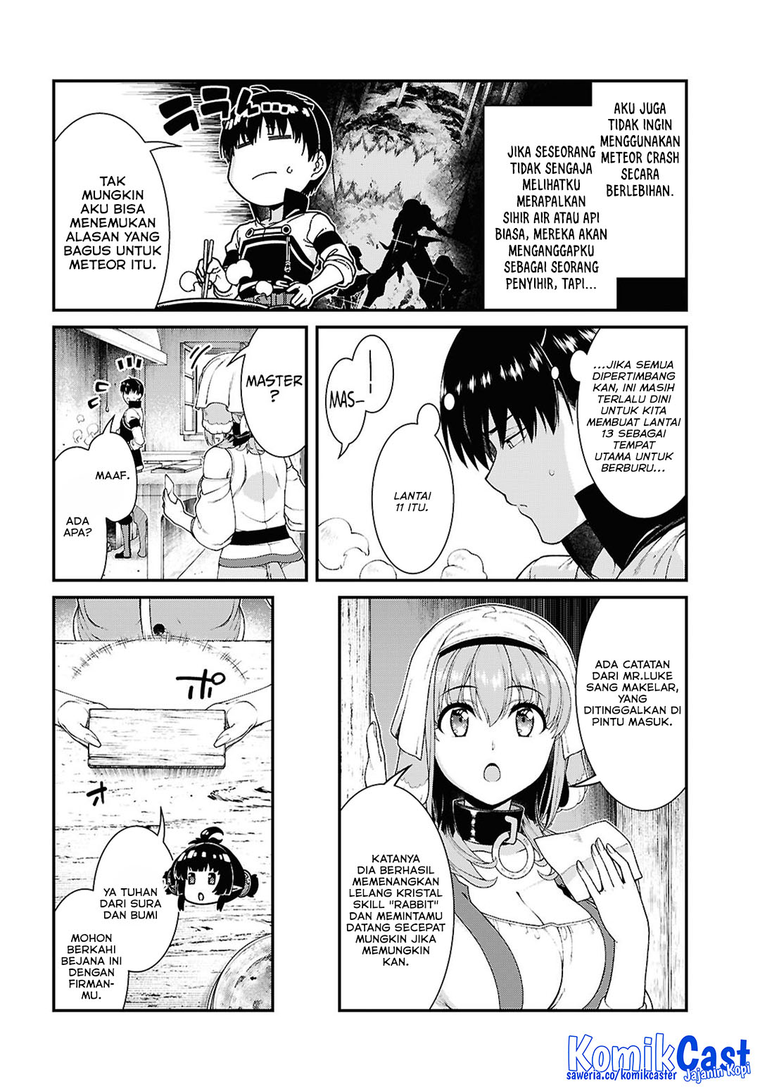 Isekai Meikyuu de Harem wo Chapter 91 Gambar 3