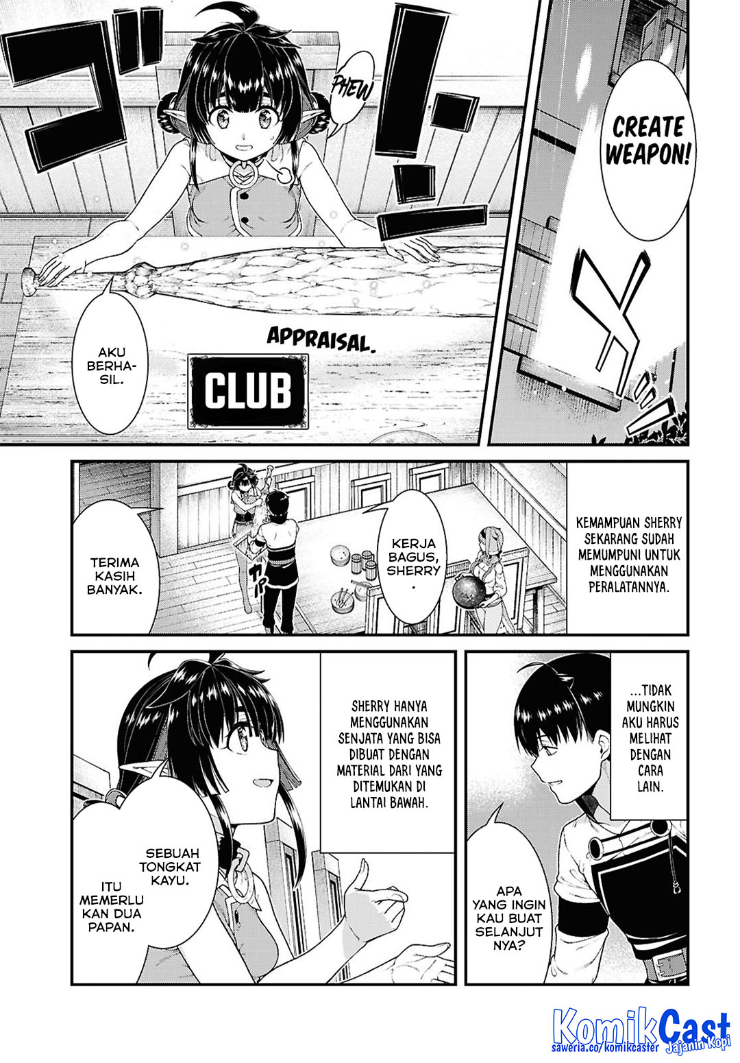 Isekai Meikyuu de Harem wo Chapter 91 Gambar 4